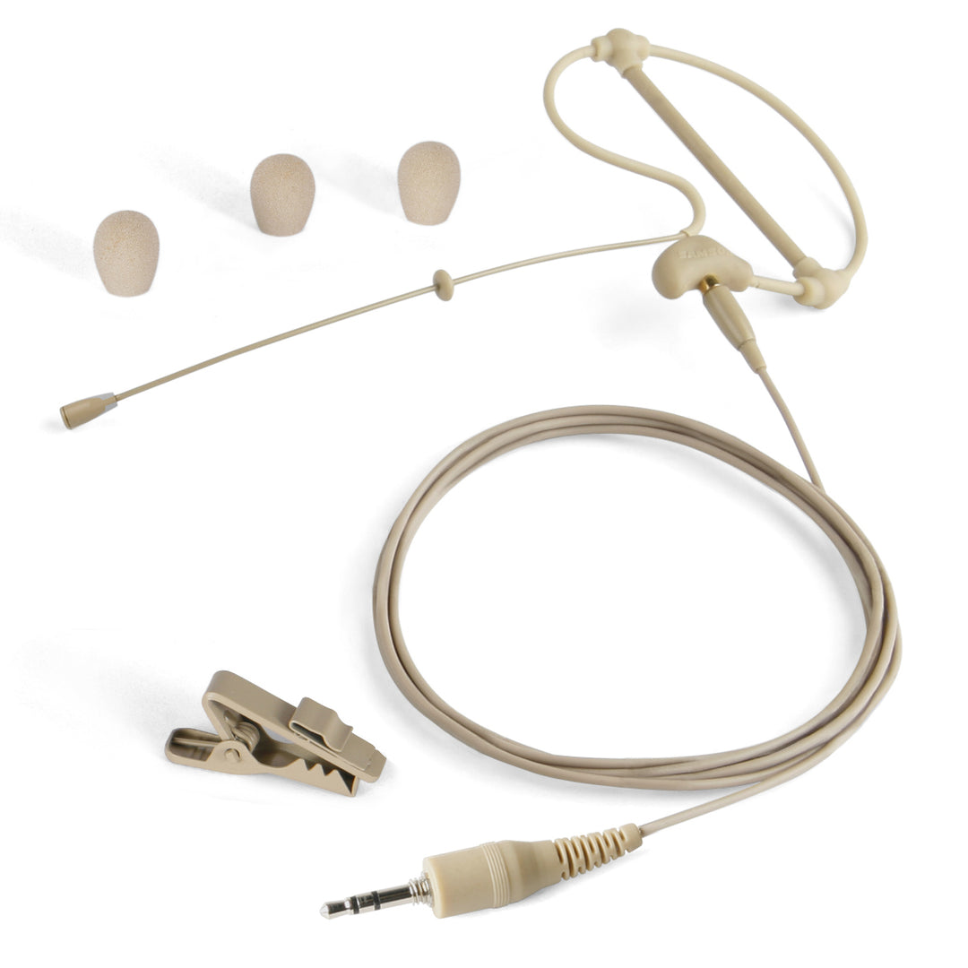 Samson SE50TX Tan Micro Condenser Earset Microphone