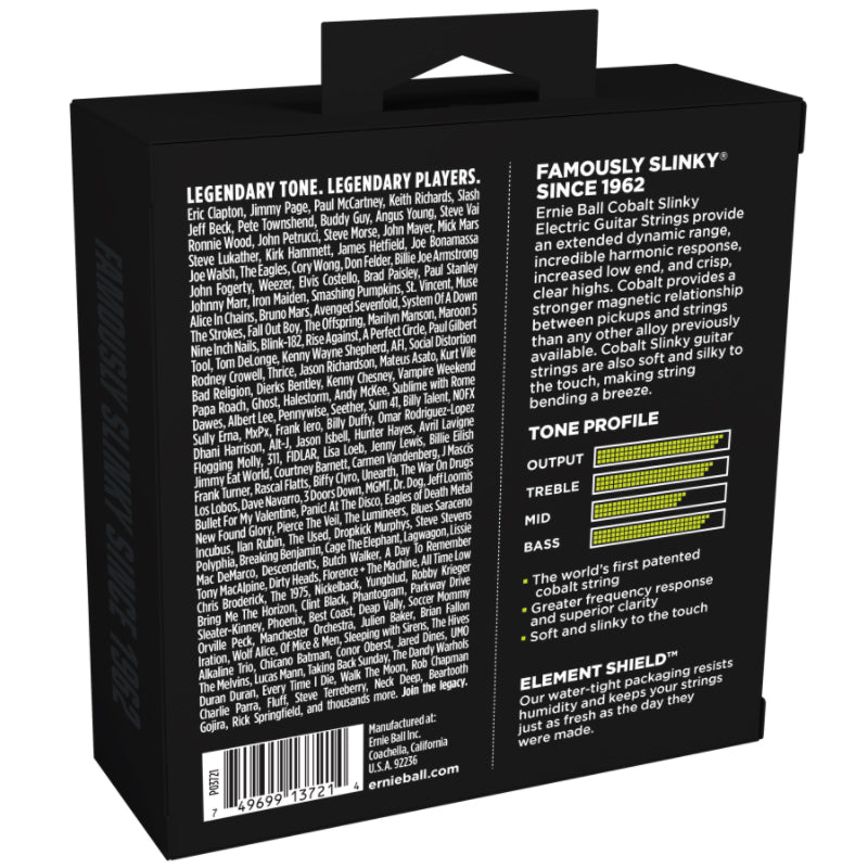 Ernie Ball 3721EB REGULAR SLINKY COBALT 3 PACK