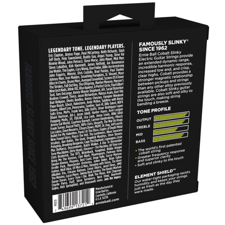 Ernie Ball 3721EB REGULAR SLINKY COBALT 3 PACK