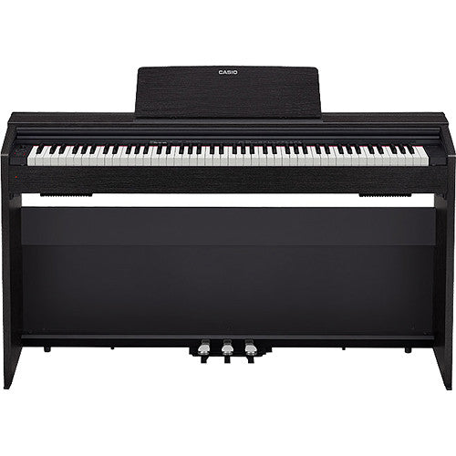 Casio PX-870 Privia 88-Key Digital Piano w/ Cabinet Stand & Pedals - Black
