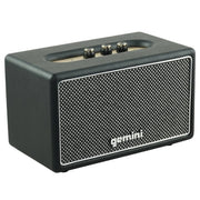 Gemini GTR-200 Portable Retro Battery-Powered Bluetooth Speaker & Guitar Amplifier