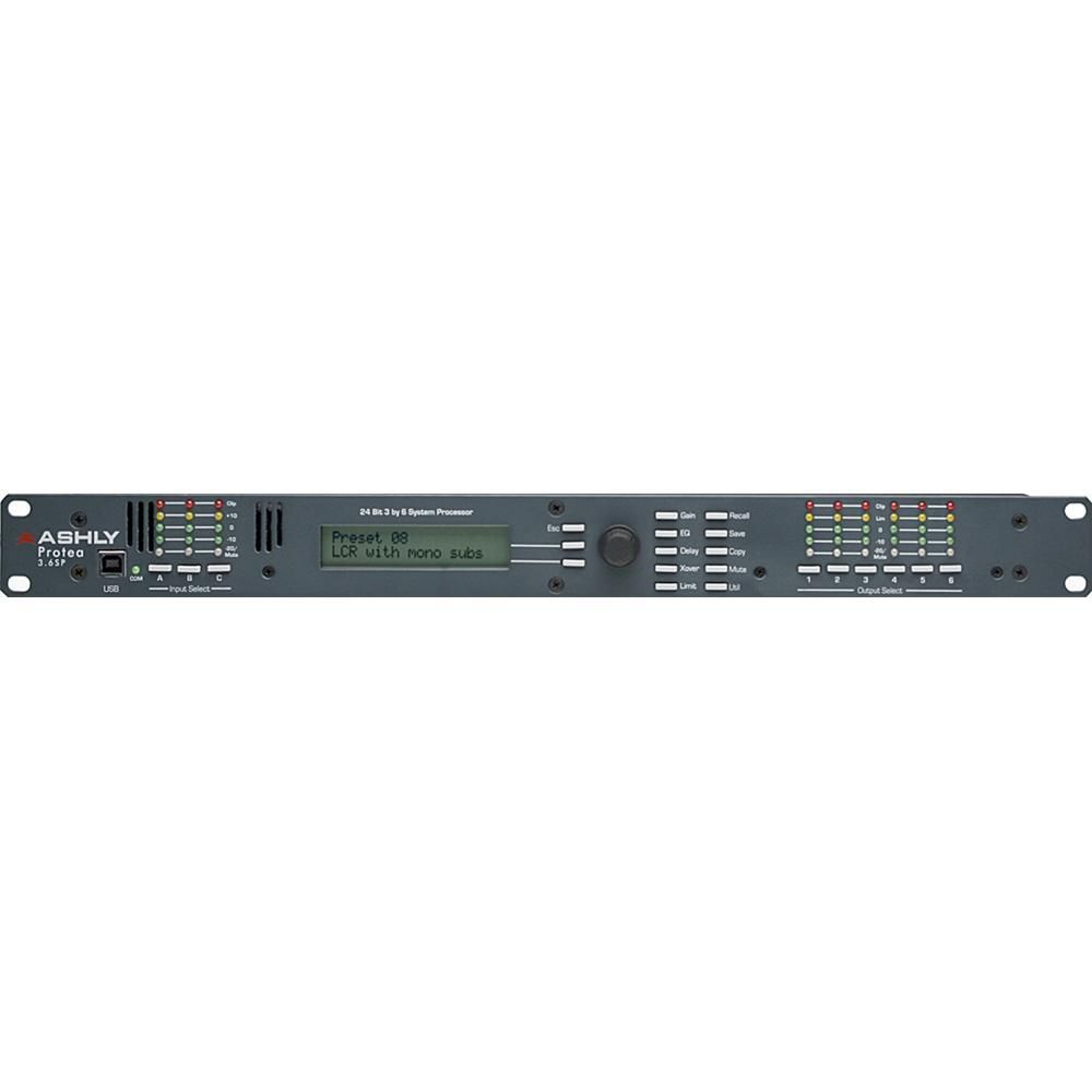Ashly Protea 3.6SP - 3 Input, 6 Output Digital Speaker Processor
