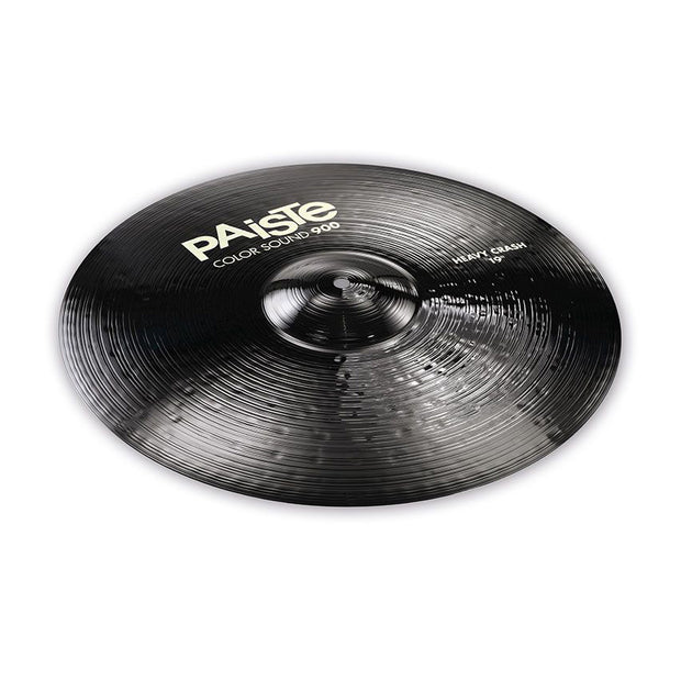 Paiste Color Sound 900 Series Black Heavy Crash Cymbal - 19”
