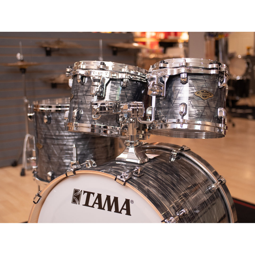 Tama WBR42S-CCO-Tama Starclassic Walnut/ 4 Piece Birch Drum Set Shell Pack - Charcoal Onyx