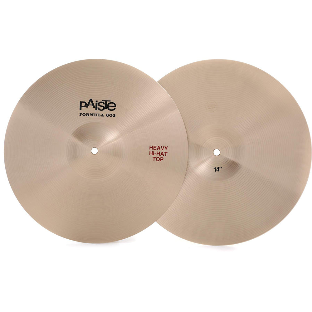 Paiste Formula 602 Classic Sounds Heavy Hi-Hats - 15”