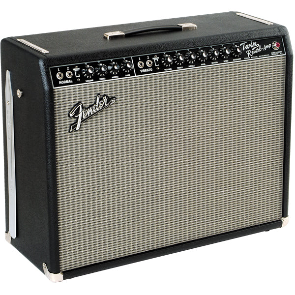 Fender '65 Twin Reverb Guitar Combo Amplifier - Black & Silver