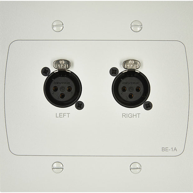 Cloud BE-1AW Active Input Plate with Left & Right Balanced Inputs for DCM1