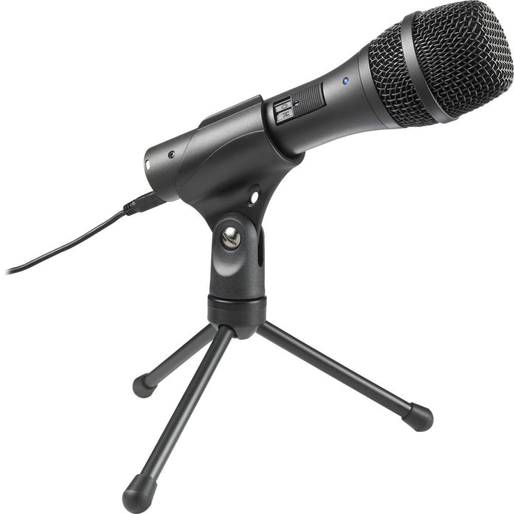 Audio-Technica AT2005USB Dynamic Handheld Microphone w/ USB and XLR Outputs