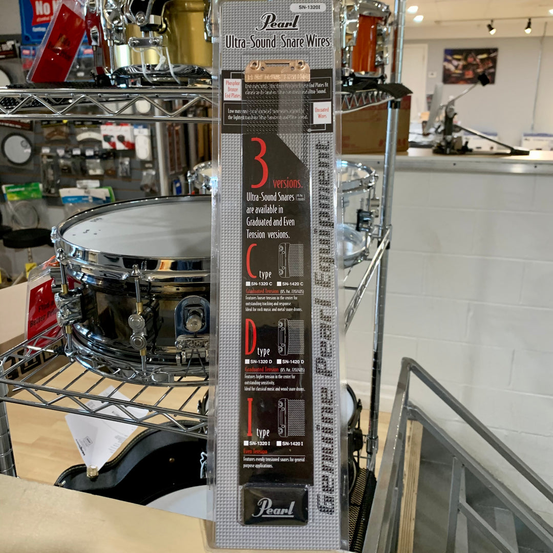 Pearl SN-1320I Ultra-Sound Snare Wire, 20 Strands-13", I-Type, w/Strap & Code