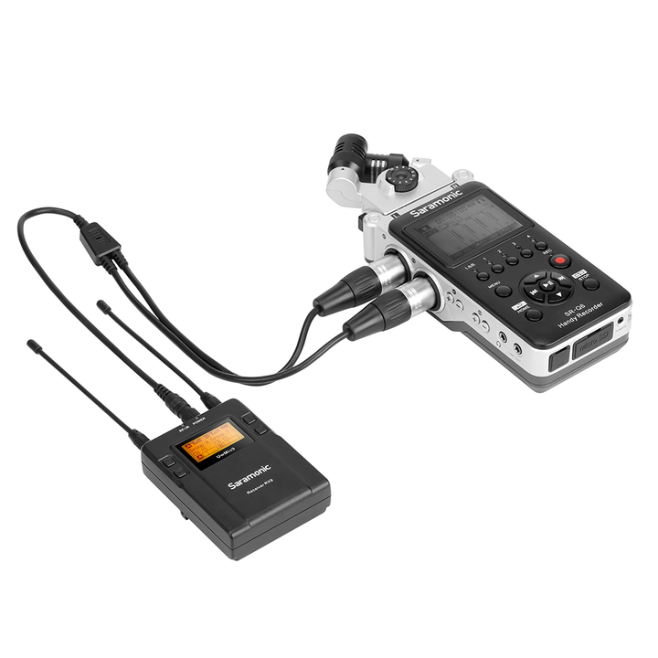 Saramonic UwMic9 RX9 Dual-Channel UHF Portable Camera-Mountable Wireless Receiver