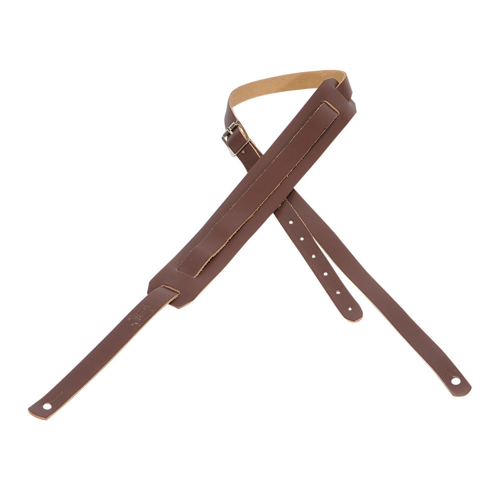 Levy's M11-BRN Genuine Leather Guitar Straps