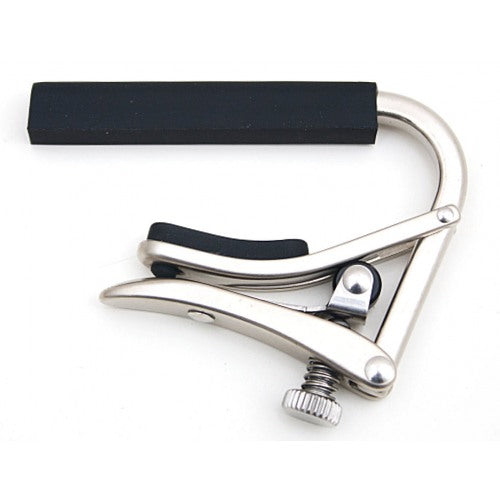 Shubb SHUBB-C2N - Brushed Nickel Nylon String Capo