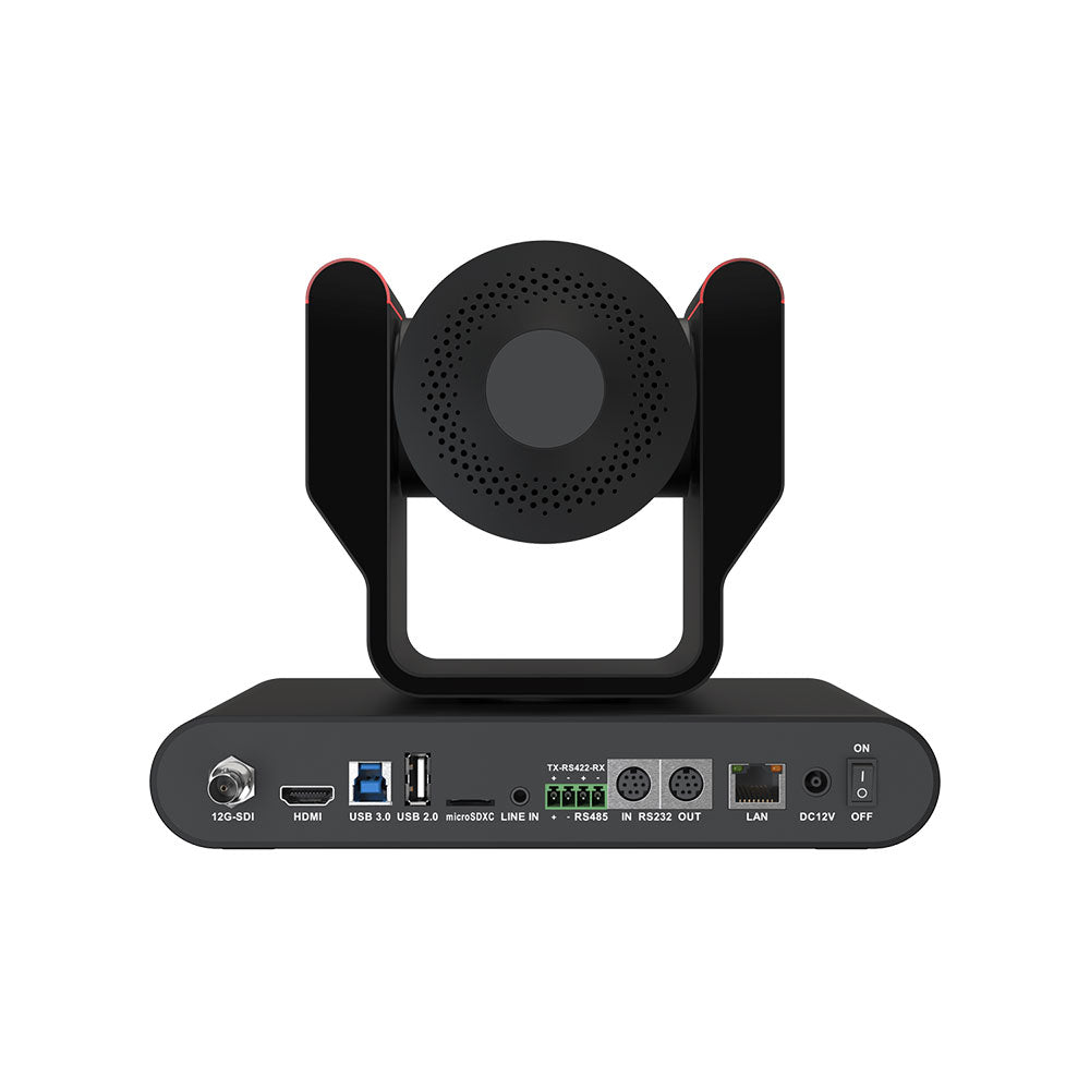 BZBGEAR UPTZ Series Live Streaming PTZ Camera with Tally Lights (Black)