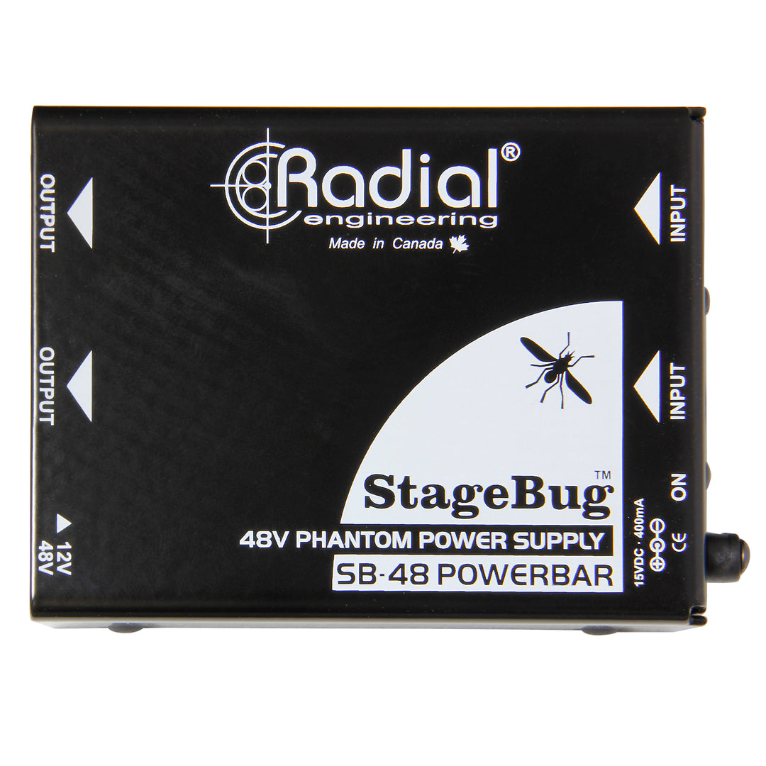 Radial StageBug SB-48 2-Channel Phantom Power Generator