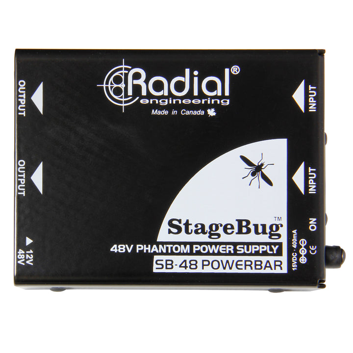 Radial StageBug SB-48 2-Channel Phantom Power Generator