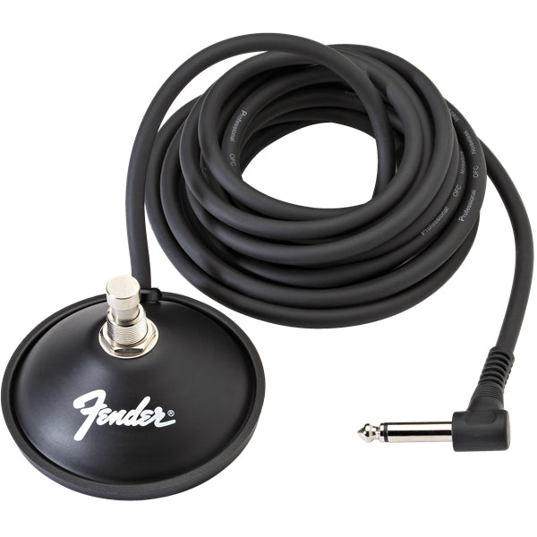 Fender Amp Footswitch 1-Button Economy On/Off Switch Pedal w/ 1/4” Jack