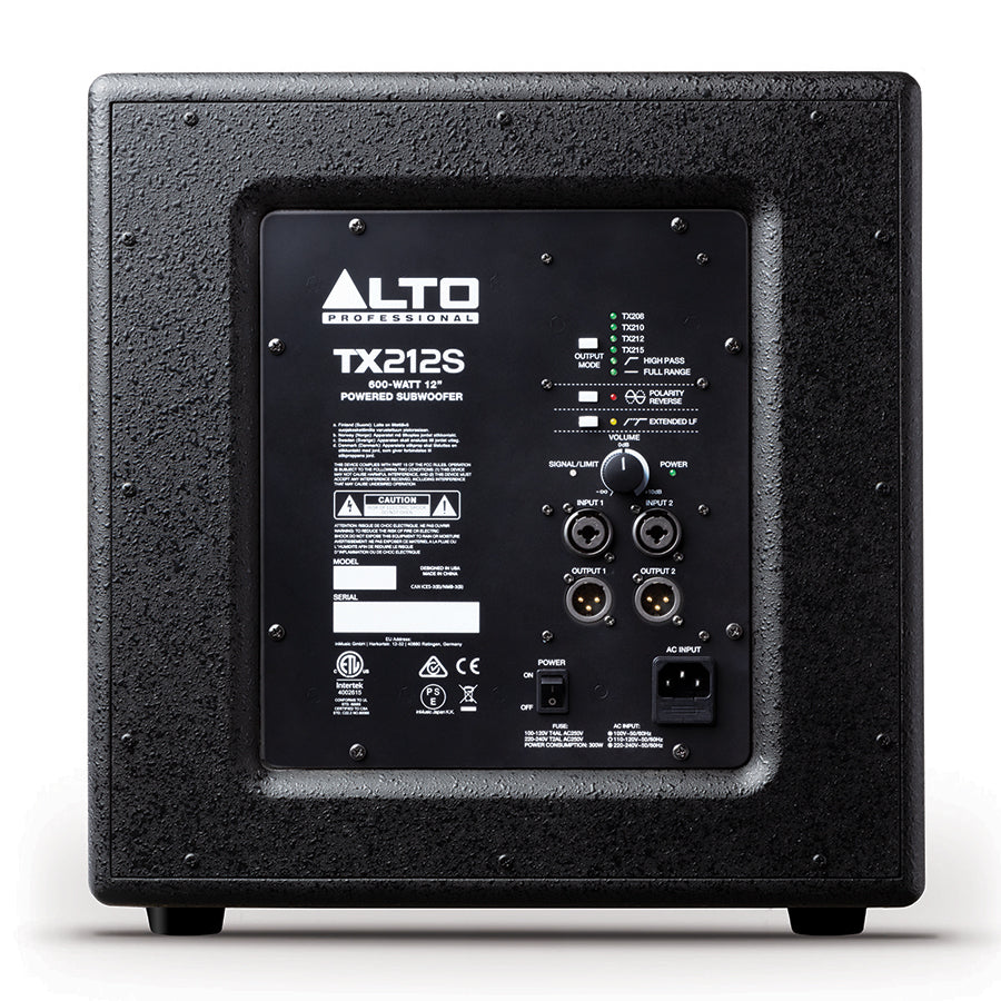 Alto Professional TX212S Powered Subwoofer