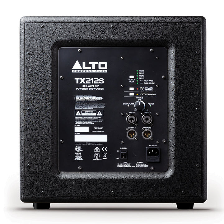 Alto Professional TX212S Powered Subwoofer