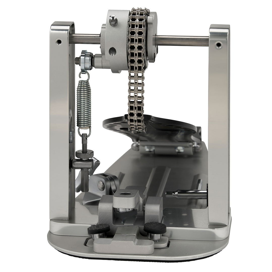 DW CPMCDBK Machined Chain Drive Single w/ Black Footboard & Heel