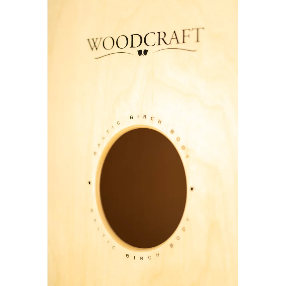 Meinl Woodcraft Professional Cajon WC100EB - Espresso Burst Frontplate