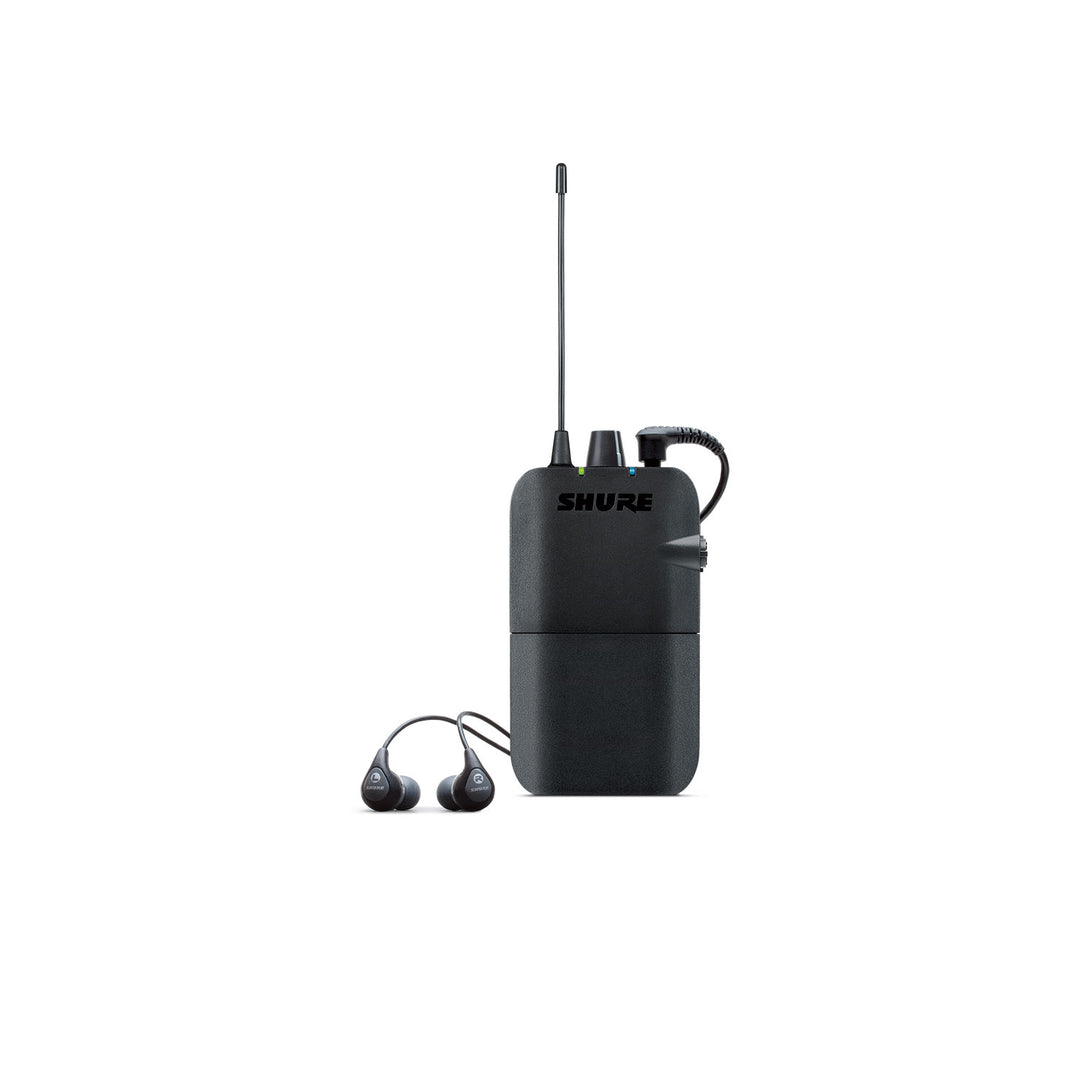Shure P3TRA215 Wireless Personal Monitor System Set w/ SE215 Earphones Single J13: 566 - 590 MHz