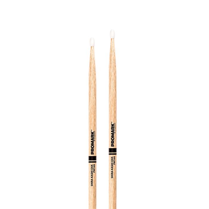 Promark PW7AN-Promark Shira Kashi Oak 7A Nylon Tip Drumsticks