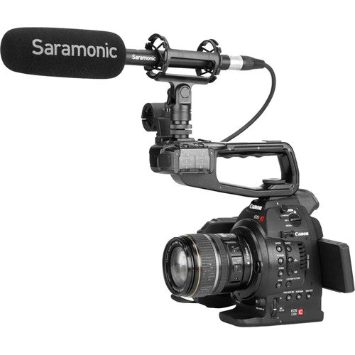 Saramonic SoundBird V1 Shotgun Microphone - Battery / Phantom Powered