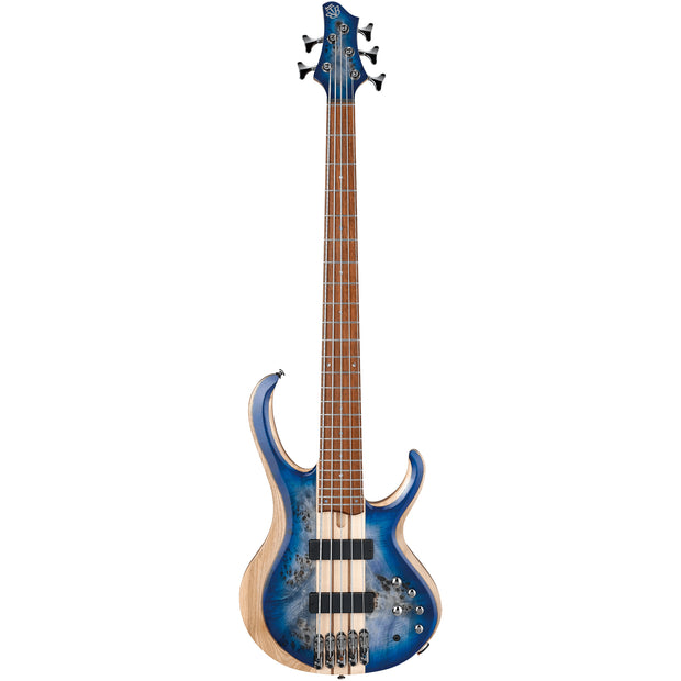Ibanez BTB845CBL BTB Standard 5-String Electric Bass - Cerulean Blue Burst Low Gloss