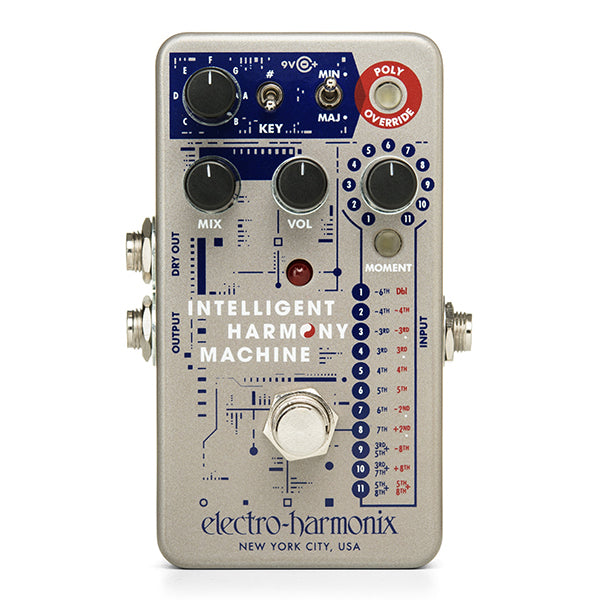 Electro-Harmonix Intelligent Harmony Machine Harmonizer / Pitch Shifter Guitar Pedal