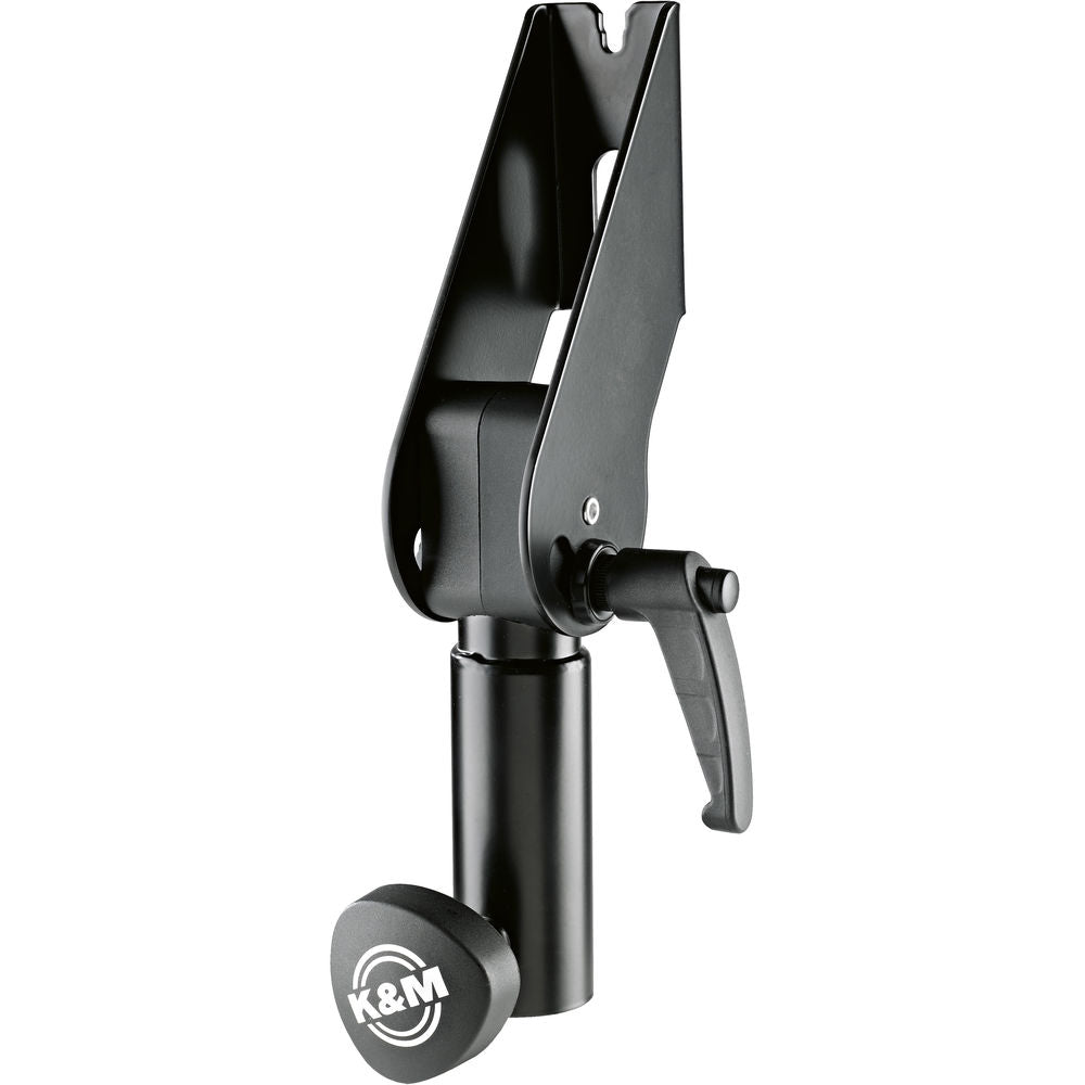 K&M Mounting Stand Adapter for 35mm Tubes - Black