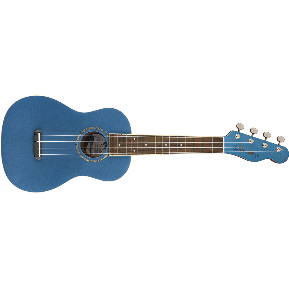 Fender Zuma Classic Concert Ukulele (Lake Placid Blue)