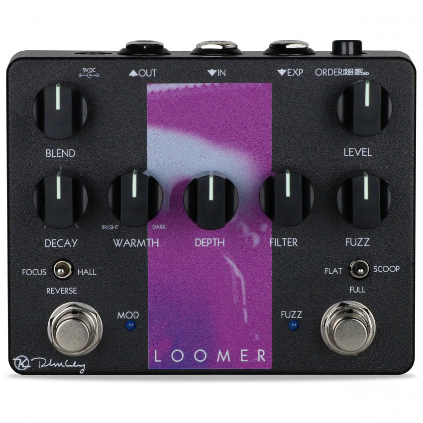 Keeley Loomer Fuzz and Reverb Guitar Pedal