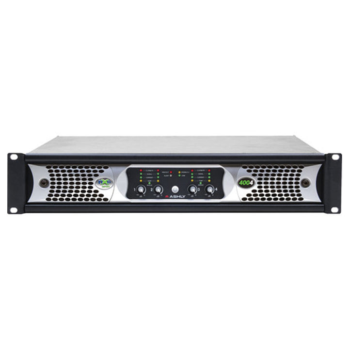 Ashly nXp Series NXP4004 4-Channel 400W Power Amplifier with Programmable Outputs & Protea Software Suite