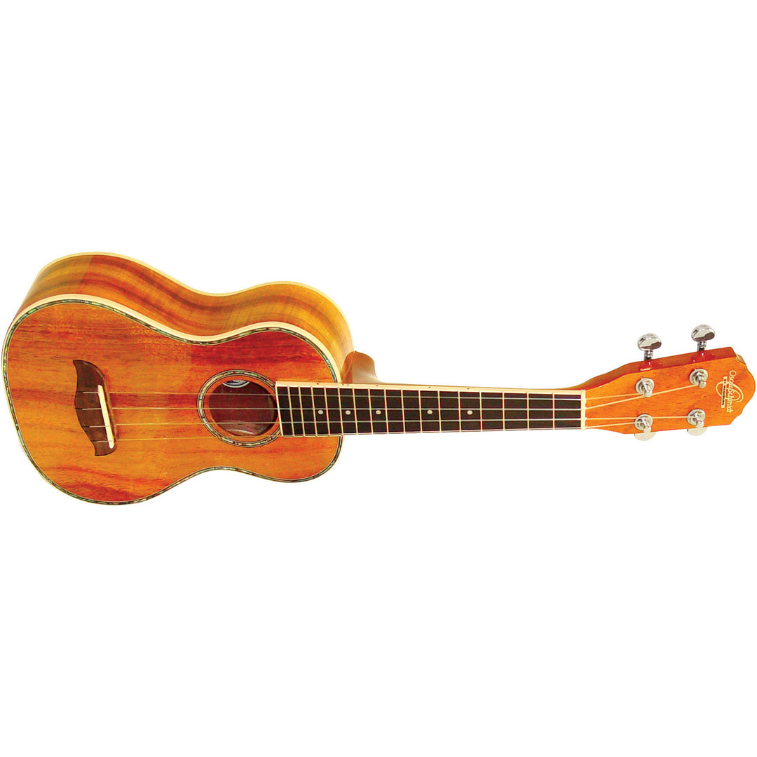 Oscar Schmidt OU5K Hawaiian Koa Top Concert Ukulele - Natural