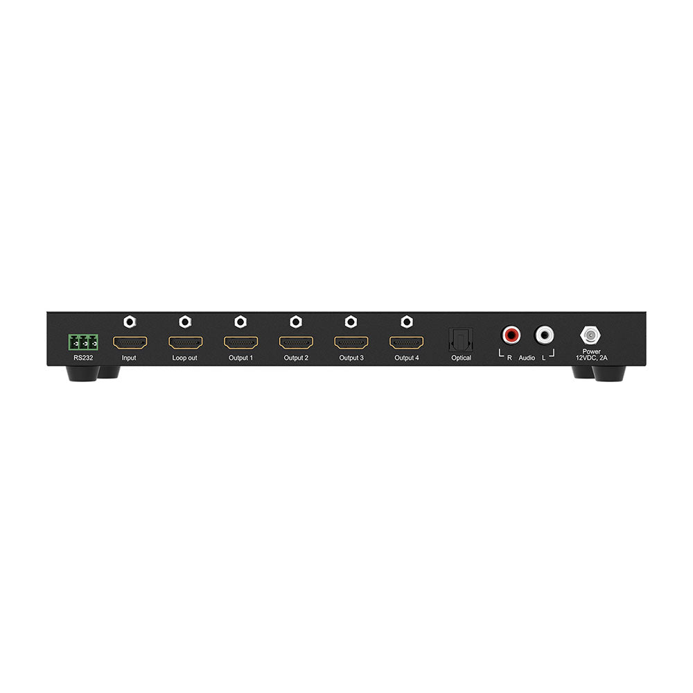 BZBGEAR - 2x2 4K 60Hz HDMI Video Wall controller with Audio