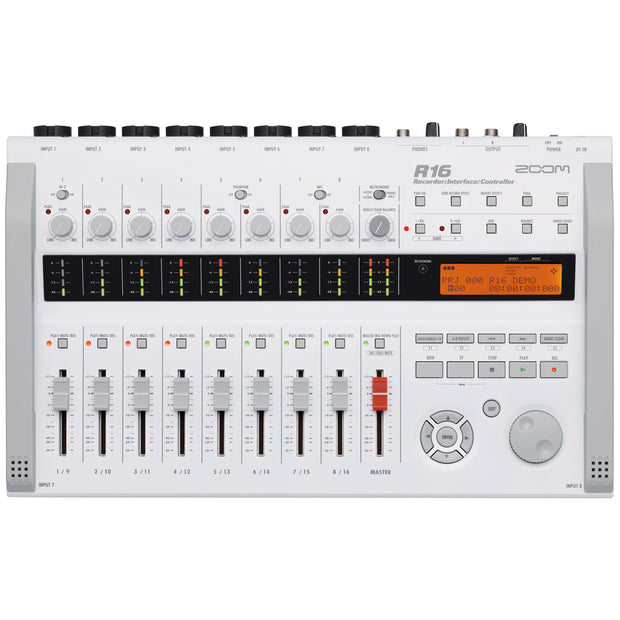 DTM・DAW ZOOM R16 recorder interface controller Zoom R16 Recorder Interface Controller – Music City Canada