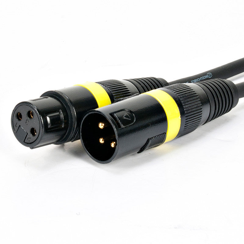Accu-Cable Standard 3-Pin DMX Cable 10 Feet