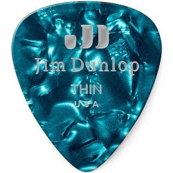 Dunlop 483P-11-TH Celluloid Turq PerlCL-12/PLYP