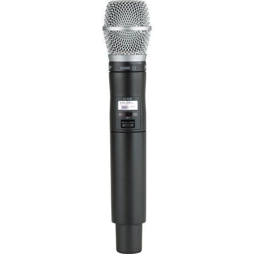 Shure ULXD2 Wireless Handheld Vocal Microphone Transmitter SM86 X52: 902 - 925 MHz
