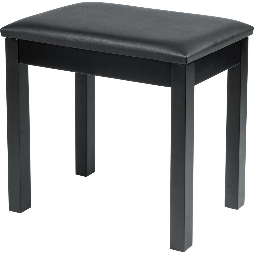 Gator Traditional Wooden Piano Bench - Black