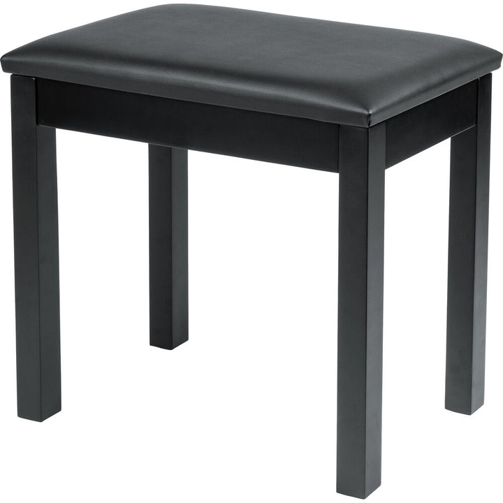 Gator Traditional Wooden Piano Bench - Black