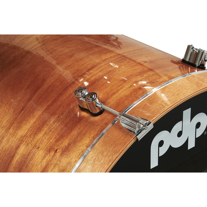 PDP Concept Exotic Series 5-Piece Maple Shell Pack w/ Chrome Hardware (18x22, 8x10, 9x12, 14x16F, 5.5x14) - Honey Mahogany