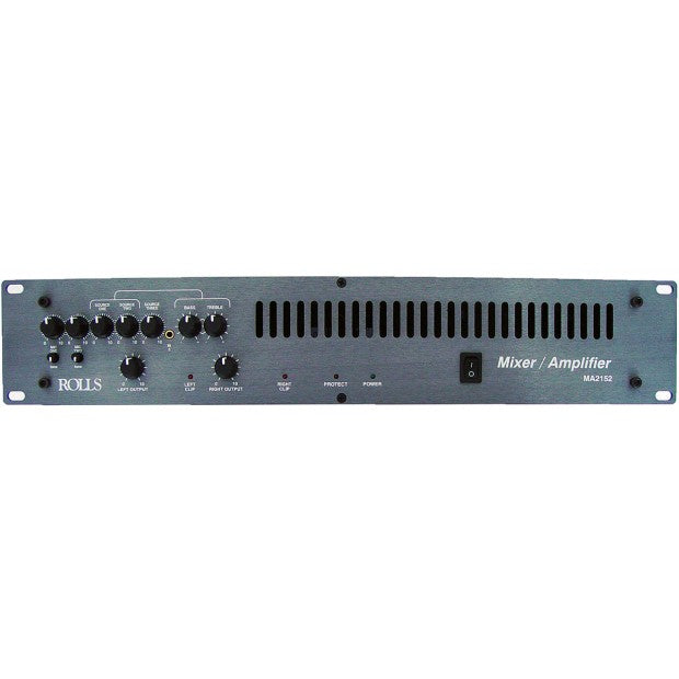 Rolls MA2152 Stereo 100 Watt Mixer/Amplifier 2U