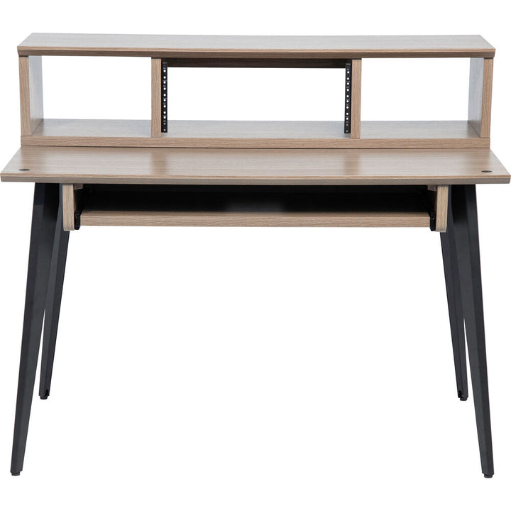 Gator Elite Furniture Series Main Desk - Driftwood Gray