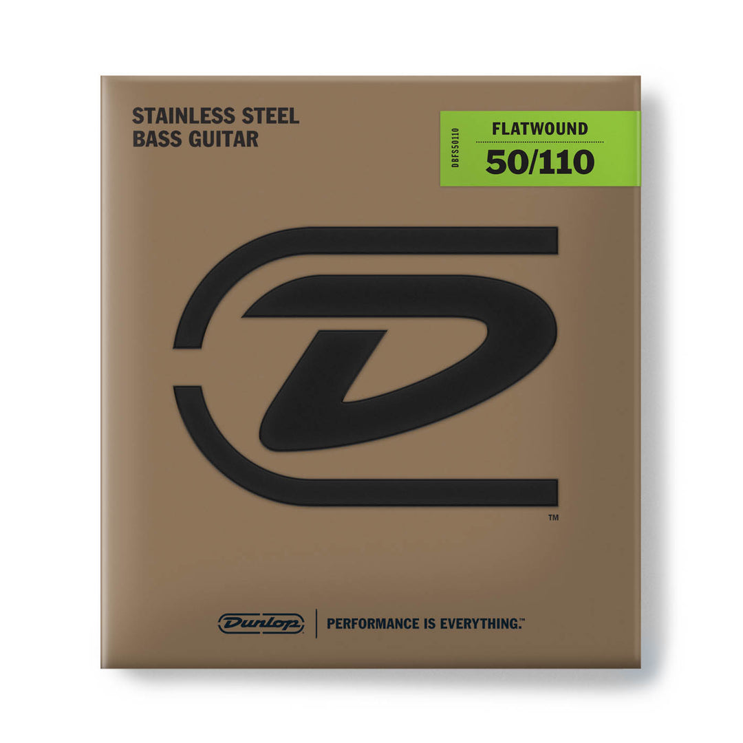 Dunlop DBFS50110 Flatwd bass string Hvy-4/set