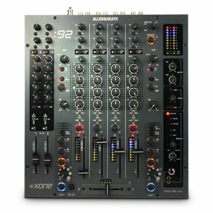 Allen & Heath XONE:92 Linear - 4 Channel Club/DJ Mixer – Music