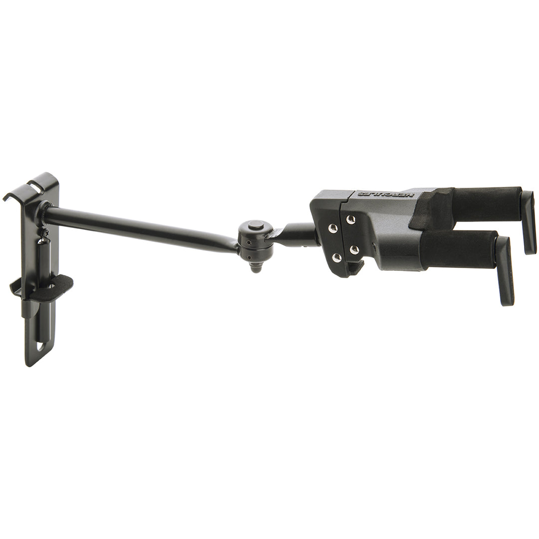Hercules Stands GSP50HB+ Deluxe Adjustable Grid-Wall Guitar Hanger w/ Long Swivel Arm
