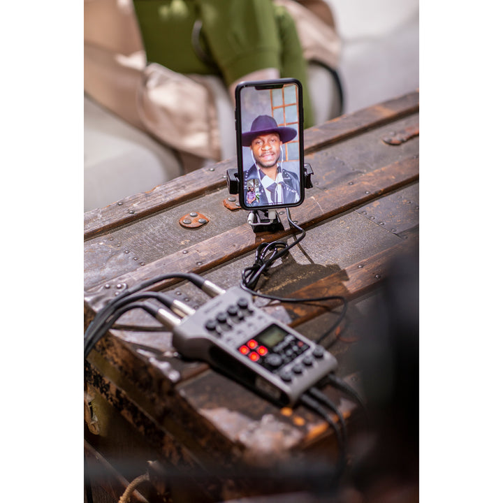 Zoom PodTrak P4 Recorder for Podcasting