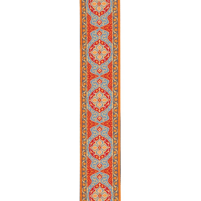 D'Addario Eco-Comfort Strap Line Extensions 50MM REC PERSIAN WVN, YL