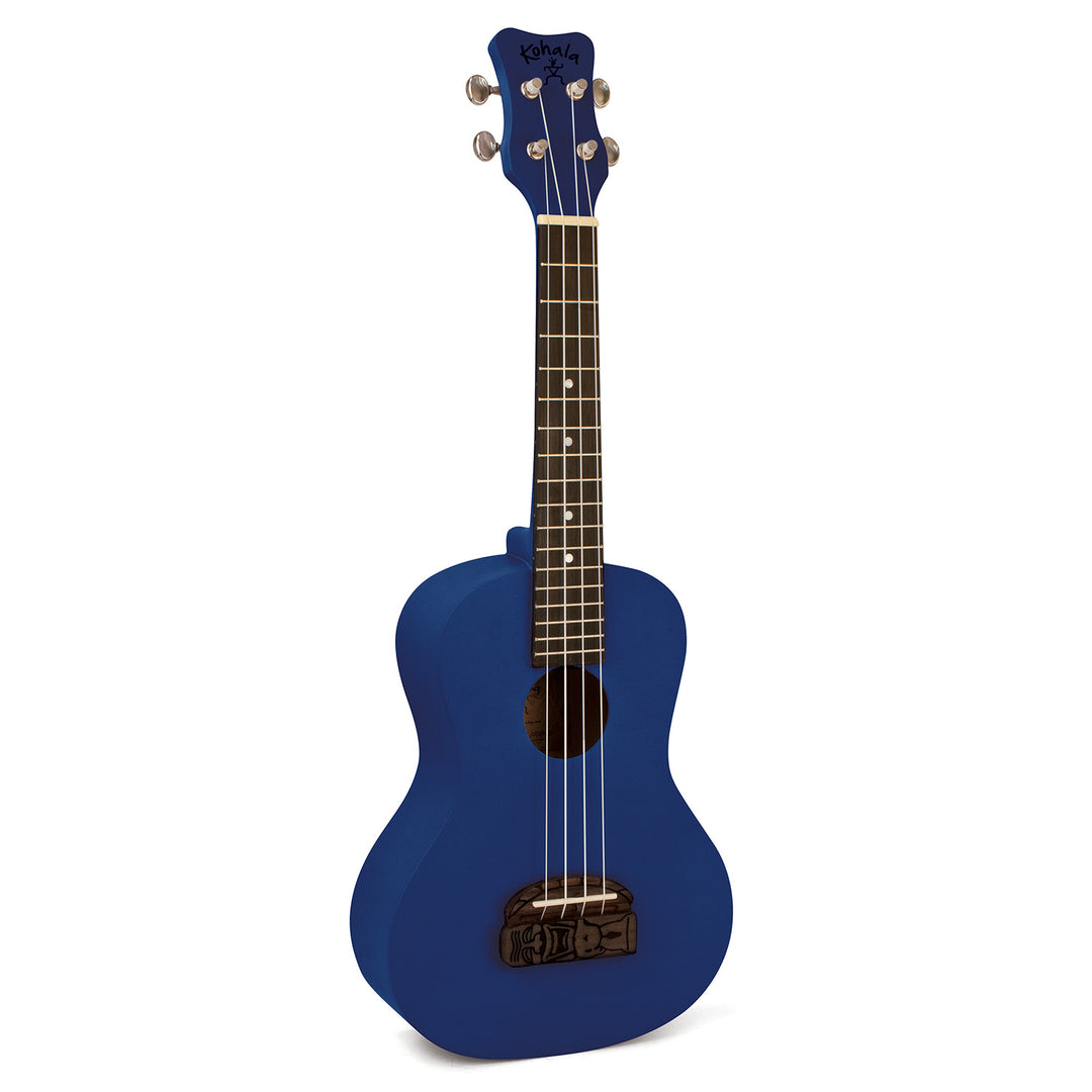 Kohala KT-S Tiki Series Soprano Ukulele - Blue